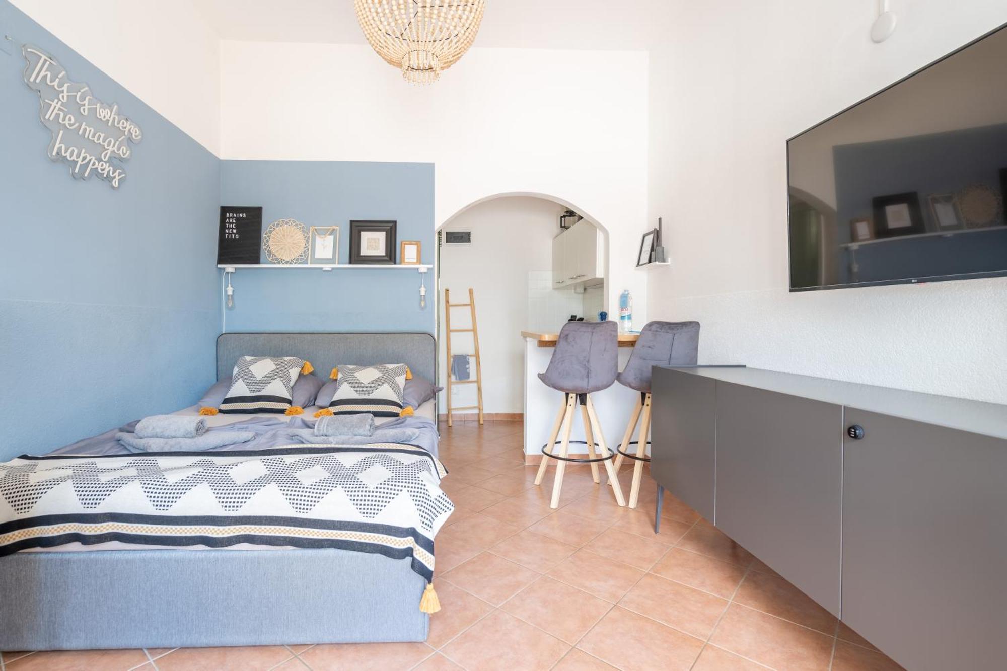 App Akumal-25M Zum Meer, Privatparkplatz, 50 Zoll Smart Tv, Sat Medulin Exterior foto